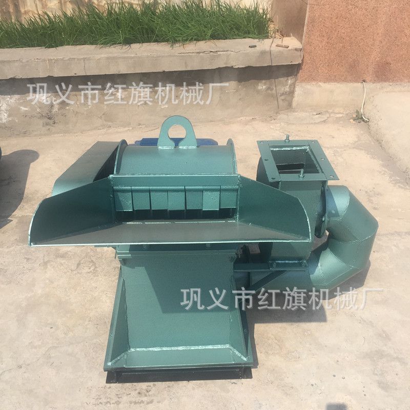 500型锤式木材粉碎机 多用途木材粉碎机 木头药材粉碎设备