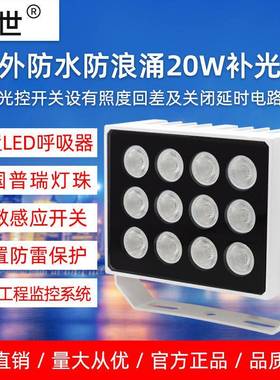 20W高亮LED补光灯CXBG-1-CX-12二次光学设计雪亮工程平安城市