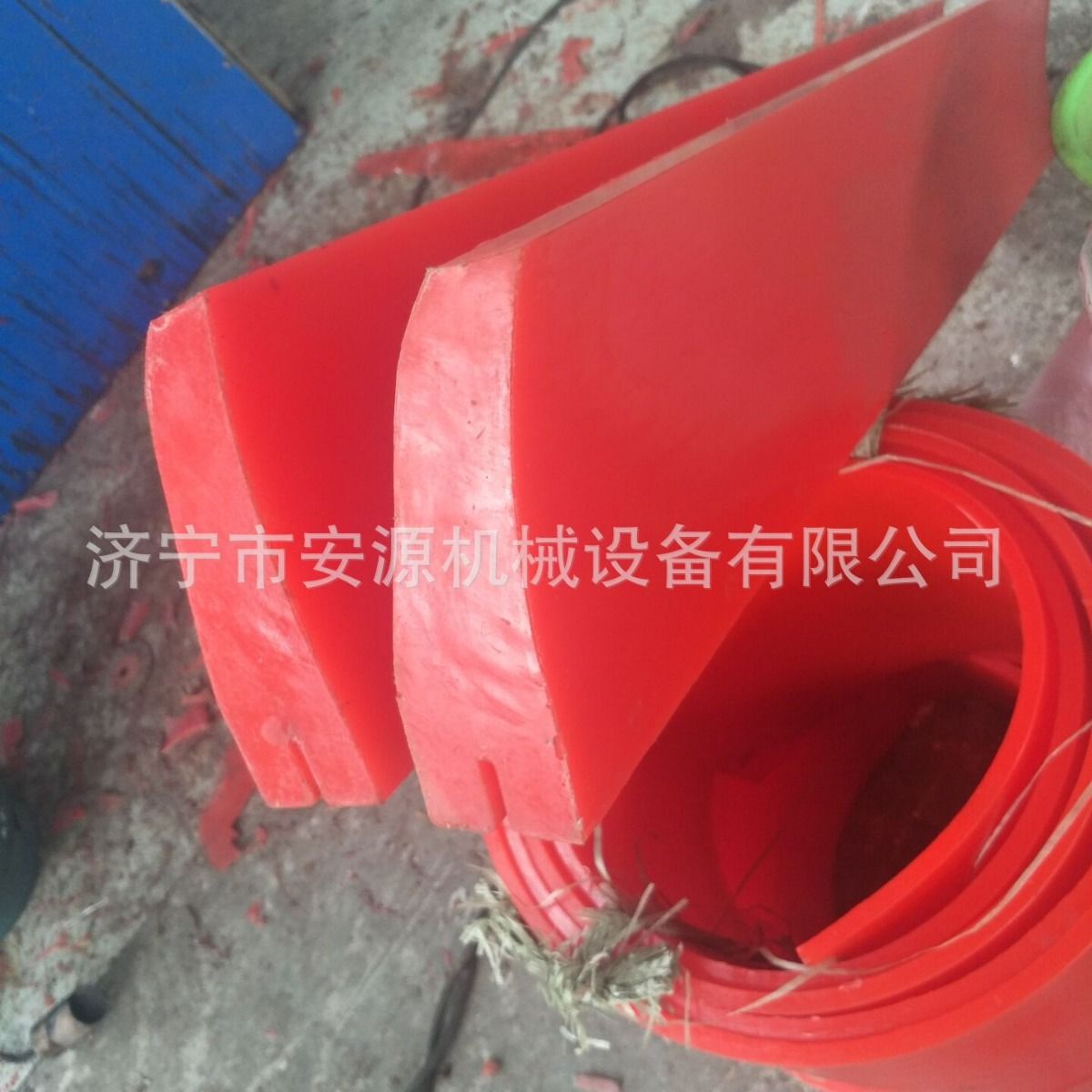 聚氨酯皮带清扫器  皮带机头H型P型刀头 刮板清扫器 输送带刮料器