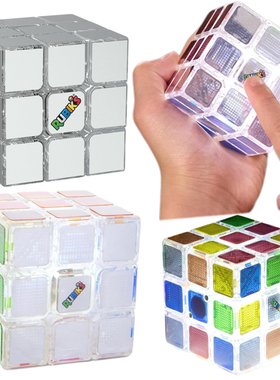 2025新款鲁比克Rubik’s Cube Pulse发光灯光闪光盲拧三阶魔方