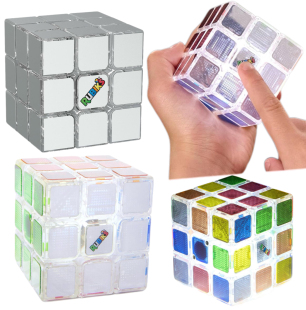 2025新款鲁比克Rubik’s Cube Pulse发光灯光闪光盲拧三阶魔方