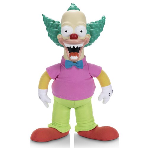 辛普森一家Krusty毛绒公仔玩具