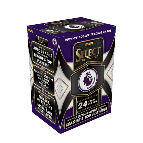 2024-25Panini帕尼尼英超Select Blaster足球球星卡手雷盒盲盒