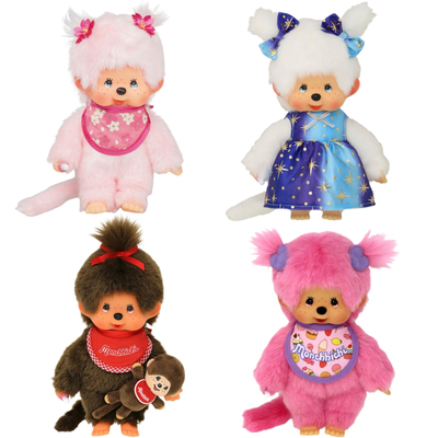 美国萌趣趣monchhichi毛绒玩具