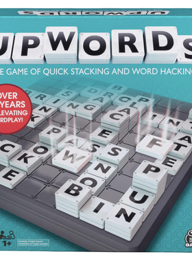 美国进口Topwords Hoch Stapeln桌面英语英文游戏拼词益智玩具