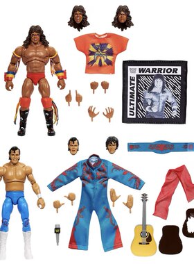 WWE Coliseum Collection美国职业摔跤赛 6英寸关节可动手办模型