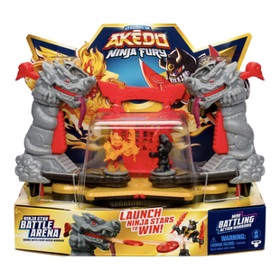 美国Akedo Fury雷霆热斗S7忍者之星双龙战斗竞技场擂台礼物 Ninja