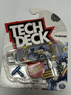 美国Tech Fingerboard指尖运动翻转跷跷板稀有收藏手指滑板 Deck