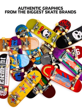 美国Tech Deck Fingerboard翻T专业级轴承32mm宽板手指滑板专业板