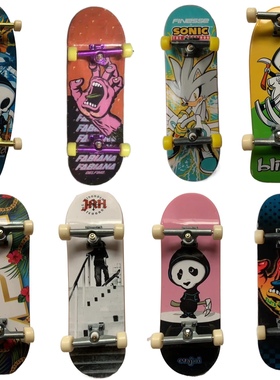 新款Tech Deck Fingerboard专业翻T索尼克santa cruz手指滑板翘板