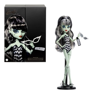 Monster High Barbie Frankie Stein怪物高中芭比联名基基娃娃女