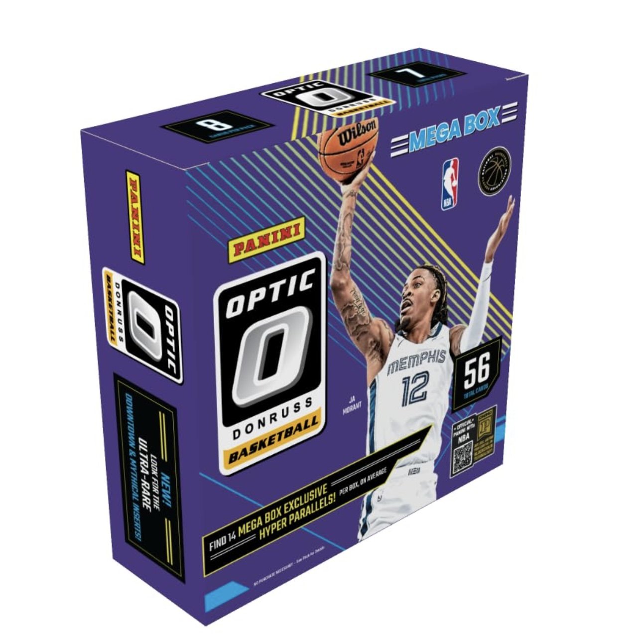 24-25 帕尼尼 Panini Optic Mega 盒卡 篮球卡盲盒 NBA球星卡
