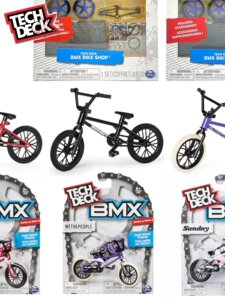 TECH DECK BMX Finger Bike车轮联动合金自行车模型迷你手指单车