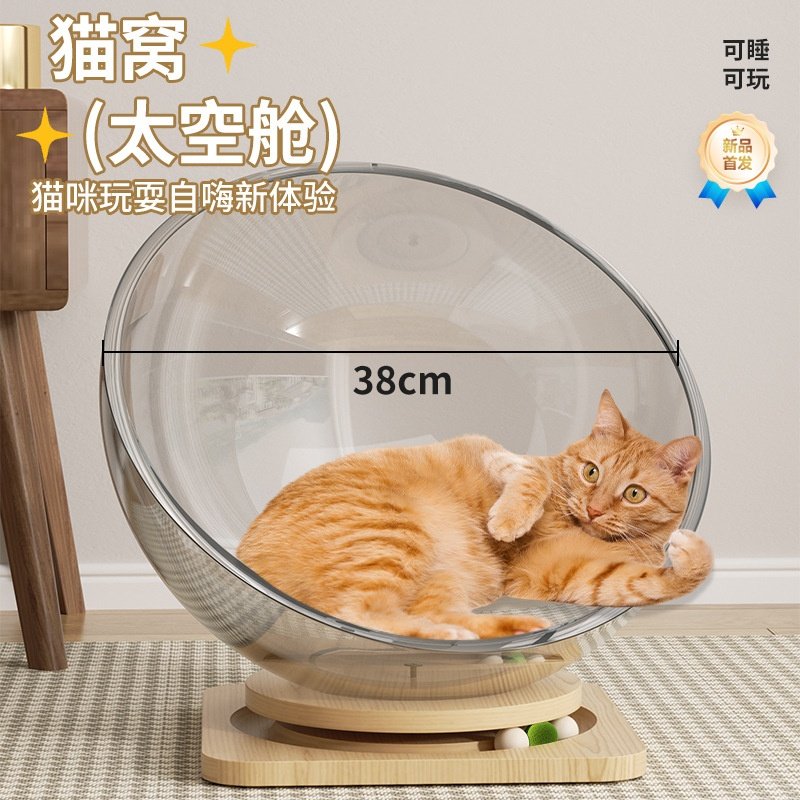 猫窝四季通用太空舱猫咪透明窝亚克力小猫睡觉床夏季夏天宠物猫床,宠物/宠物食品及用品,猫笼子/猫别墅,淘宝优惠券,粉丝福利购,淘宝优惠卷