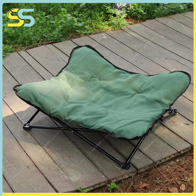 跨境可拆卸猫狗床垫便携宠物床露营便携折叠户外宠物行军床