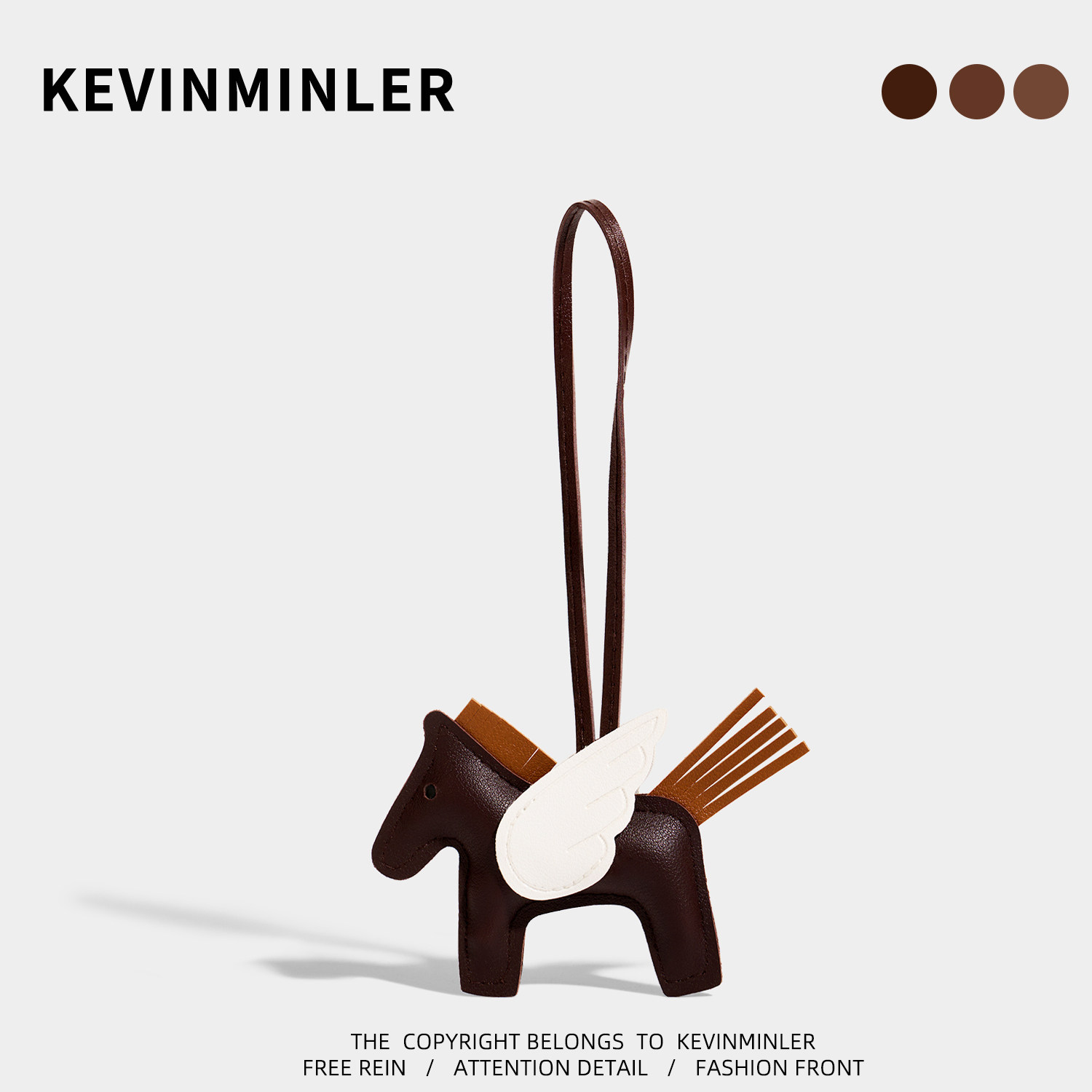 KEVINMINLER原创皮革马儿公仔包挂件钥匙扣车挂饰2026马年礼物,服饰配件/皮带/帽子/围巾,包挂件,淘宝优惠券,粉丝福利购,淘宝优惠卷