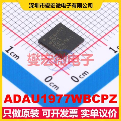 ADAU1977WBCPZ LFCSP-40(6x6) 专用ADC DAC转换器芯片IC