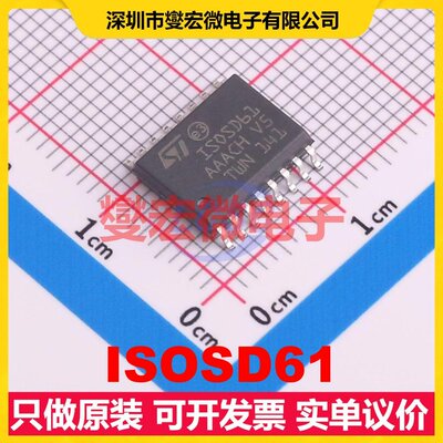ISOSD61 SOIC-16-300mil 隔离式ADC模数转换芯片IC