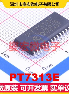 PT7313E SOP-28-300mil 音频接口芯片IC