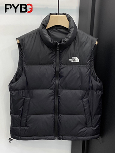 高端男士羽绒服马甲秋冬季2025新款潮牌保暖坎肩背心外穿外套男款