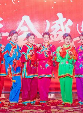 古装媒婆服装老奶奶中老年秧歌服