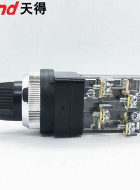 TEND天得旋钮TSS-30两档转换30mm电源开关TSS-25二档三档选择开关