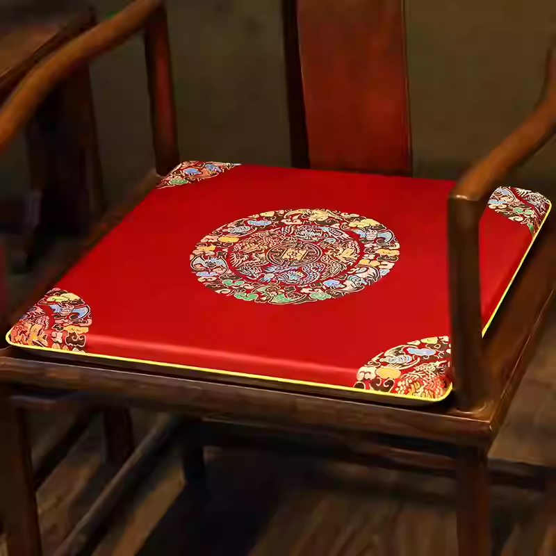 中式坐垫茶桌椅子座垫红木沙发圈椅太师椅垫子海绵垫实木餐椅屁垫,居家布艺,椅垫,淘宝优惠券,粉丝福利购,淘宝优惠卷