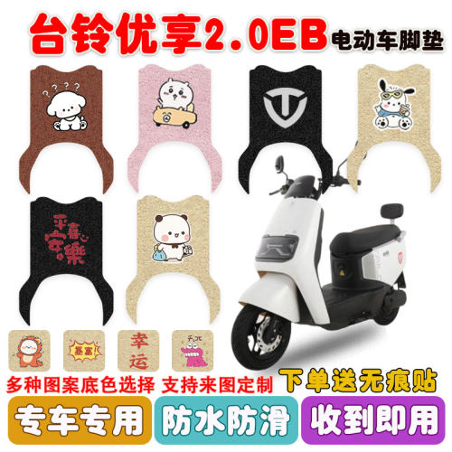 台铃优享2.0EB电动车脚垫防水