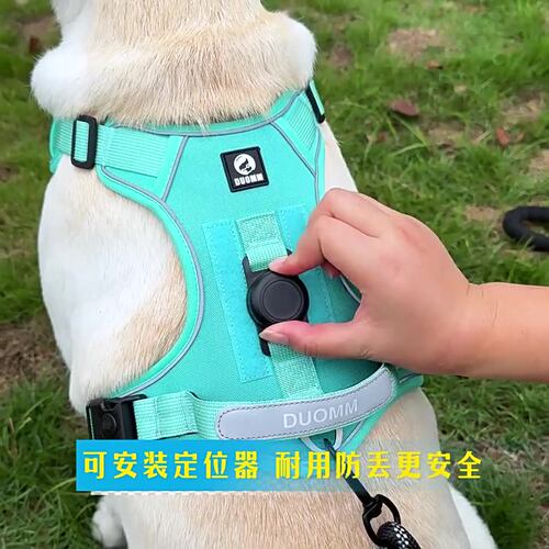 防丢失宠物胸背带装定位器