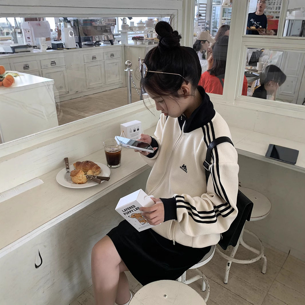 红人馆外套女春秋季2025新款卫衣/绒衫