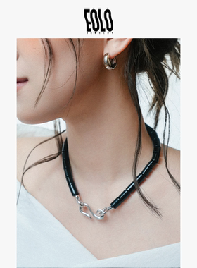 EOLO「嵬」黑玛瑙项链女