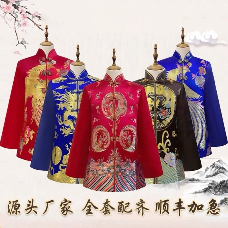 寿衣男女全套纯棉七件套老年人冲喜高档死人殡葬丧葬用品老人寿服