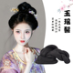 汉服假发古装 懒人可变形盘发发包古风唐制日常造型 头饰发髻一体式
