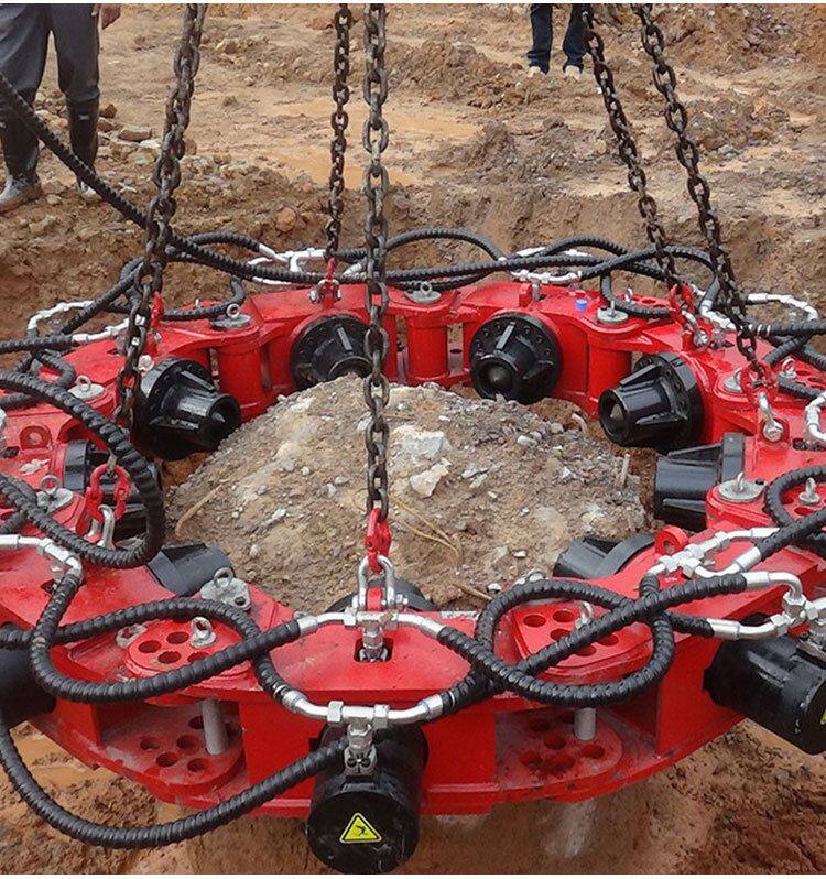 鼎东 挖掘机改装破桩机 方桩截桩机 管桩截桩机