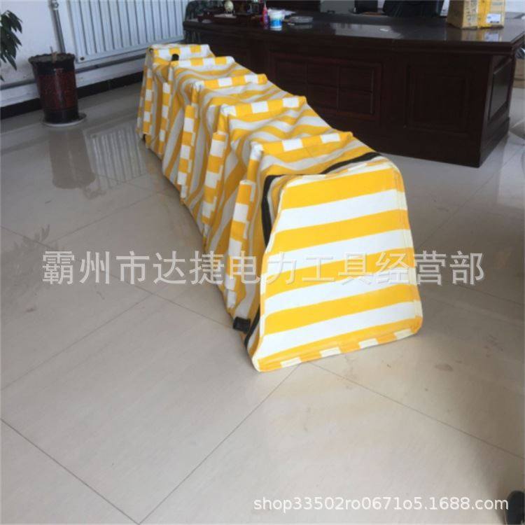移动折叠式堵水墙无缝牛津布防汛堵水墙河流改道内涝防洪墙