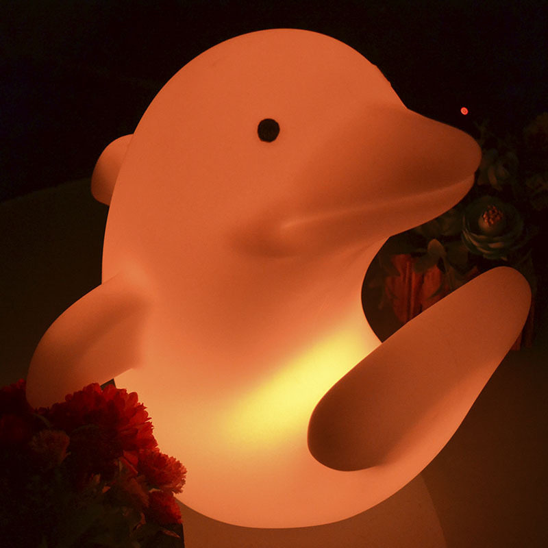 led海豚发光遥控变色led海豚厂家直供儿童玩具装饰灯led海豚