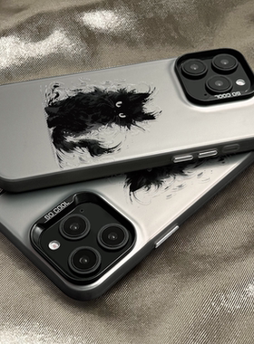 适用小米14手机壳Mi13pro新款男红米k50/60/70简约civi3防摔保护套10高级civi4黑色猫咪硅胶11软壳ultra外壳