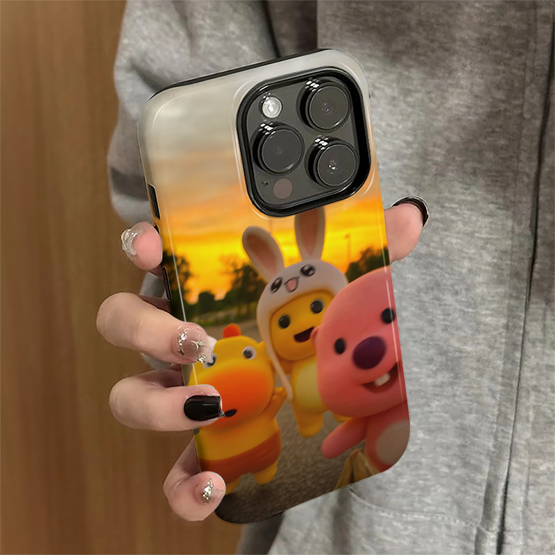 适用苹果16pro手机壳iPhone15promax新款iP14简约13女16e卡通12露比奶龙7可爱11防摔xsmax保护套8plus菲林xr