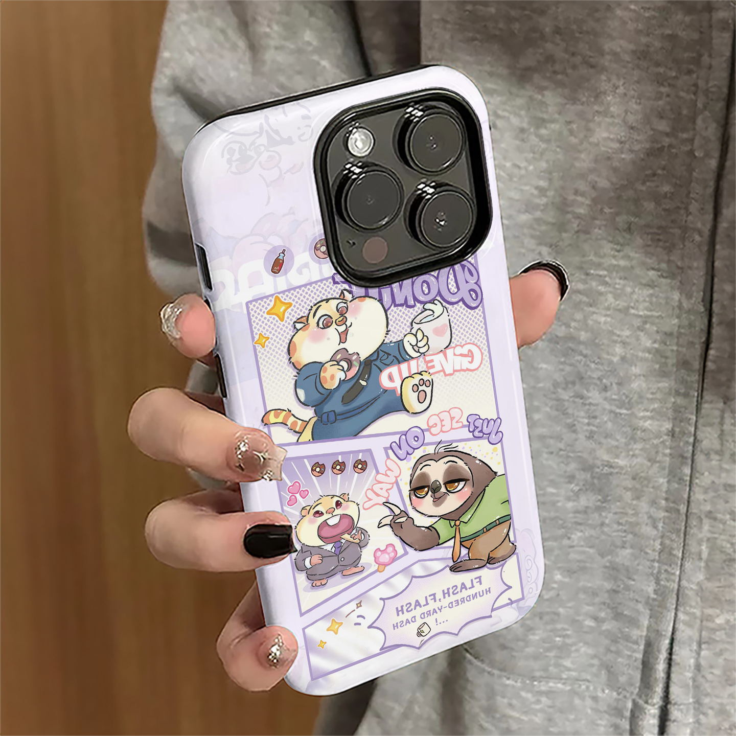 疯狂动物城适用苹果17pro手机壳iPhone16promax可爱15pro女13卡通14新款xsmax动漫12防摔11保护套8/7plus菲林