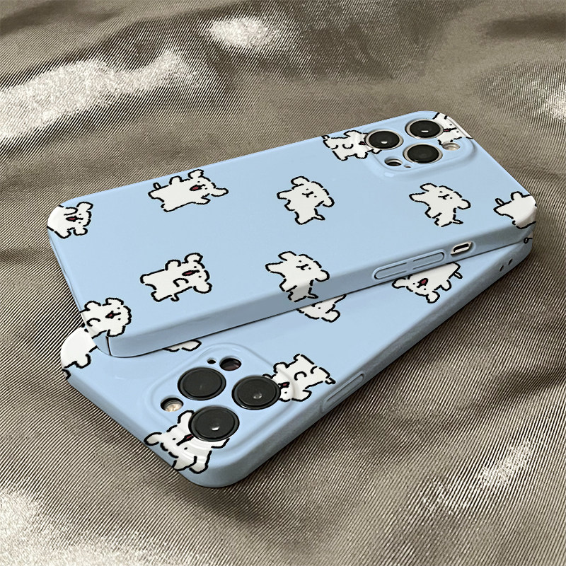 蓝底小狗findx5/x3ins风pro硬壳r17/r15高级a9/a11x菲林壳a93/a72小众