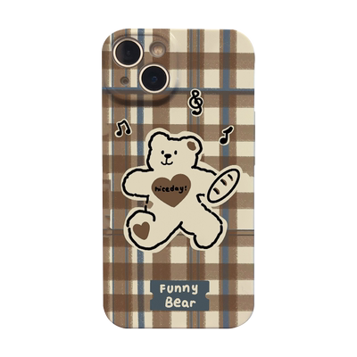 适用于vivox90手机壳s15/s12/s10女s9/s7音乐小熊x80/x70/x50Pro菲林y76s/y52/y7s/y3硬壳iqoo10/9/8防摔neo5