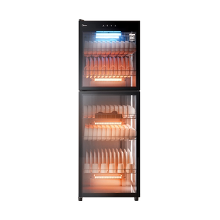 美的消毒柜立式碗柜300R03商用家用碗筷烘干一体机大容量烘干350L