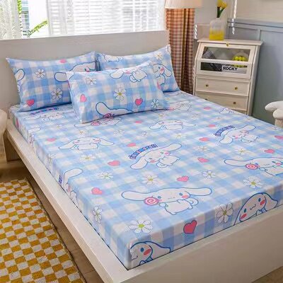 大耳狗三丽鸥正版全棉卡通床笠单件纯棉儿童床罩保护套单件床包套