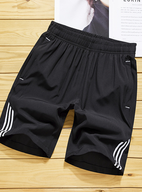 High Waist Sports Casual Loose Capris 高腰运动休闲宽松五分裤