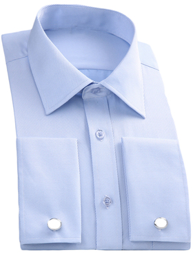 Business casual slim fitting long shirt 商务休闲修身长衬衫男
