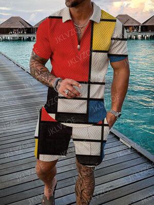 短裤套装男士短裤套装男士