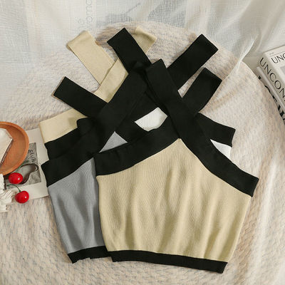 露脐吊带衫露脐吊带衫