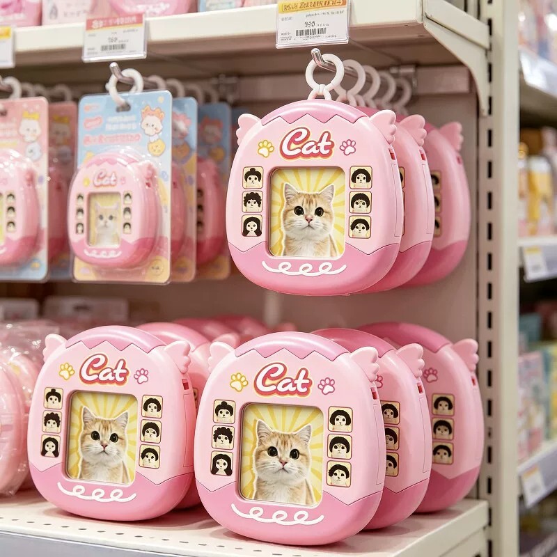 磁吸小猫画板DIY整蛊玩具