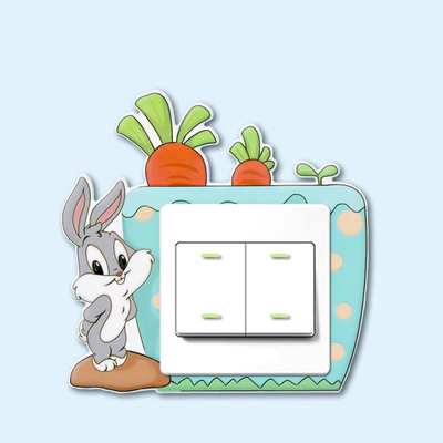 可爱夜光创意简约现代卡通风格