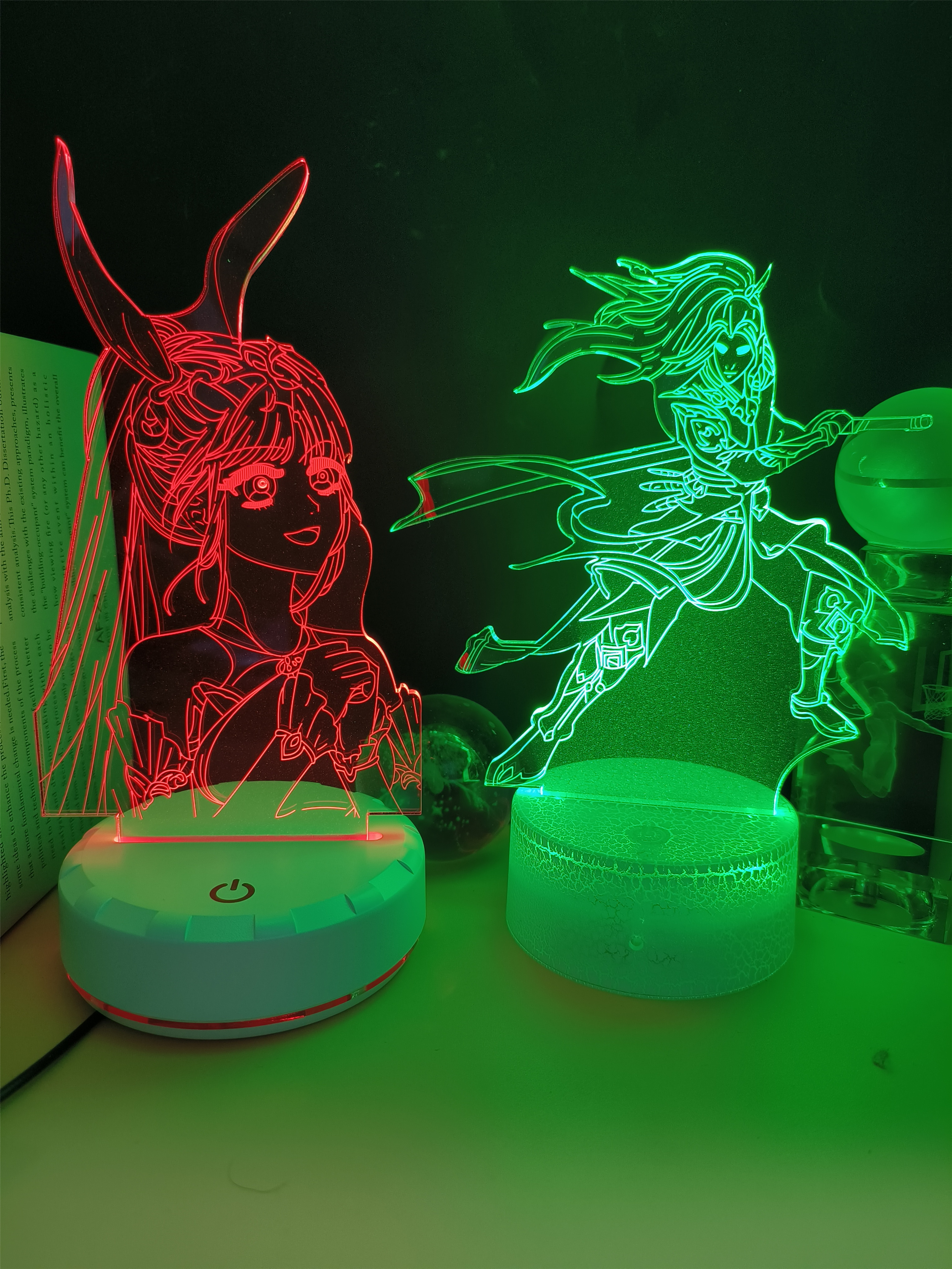 斗罗大陆手办模型礼品3D小夜灯